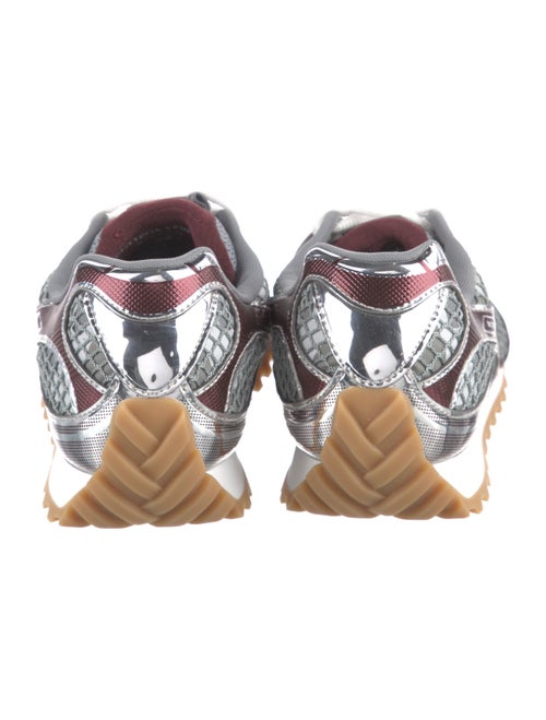 Bottega Veneta Mesh Patterned Sneakers