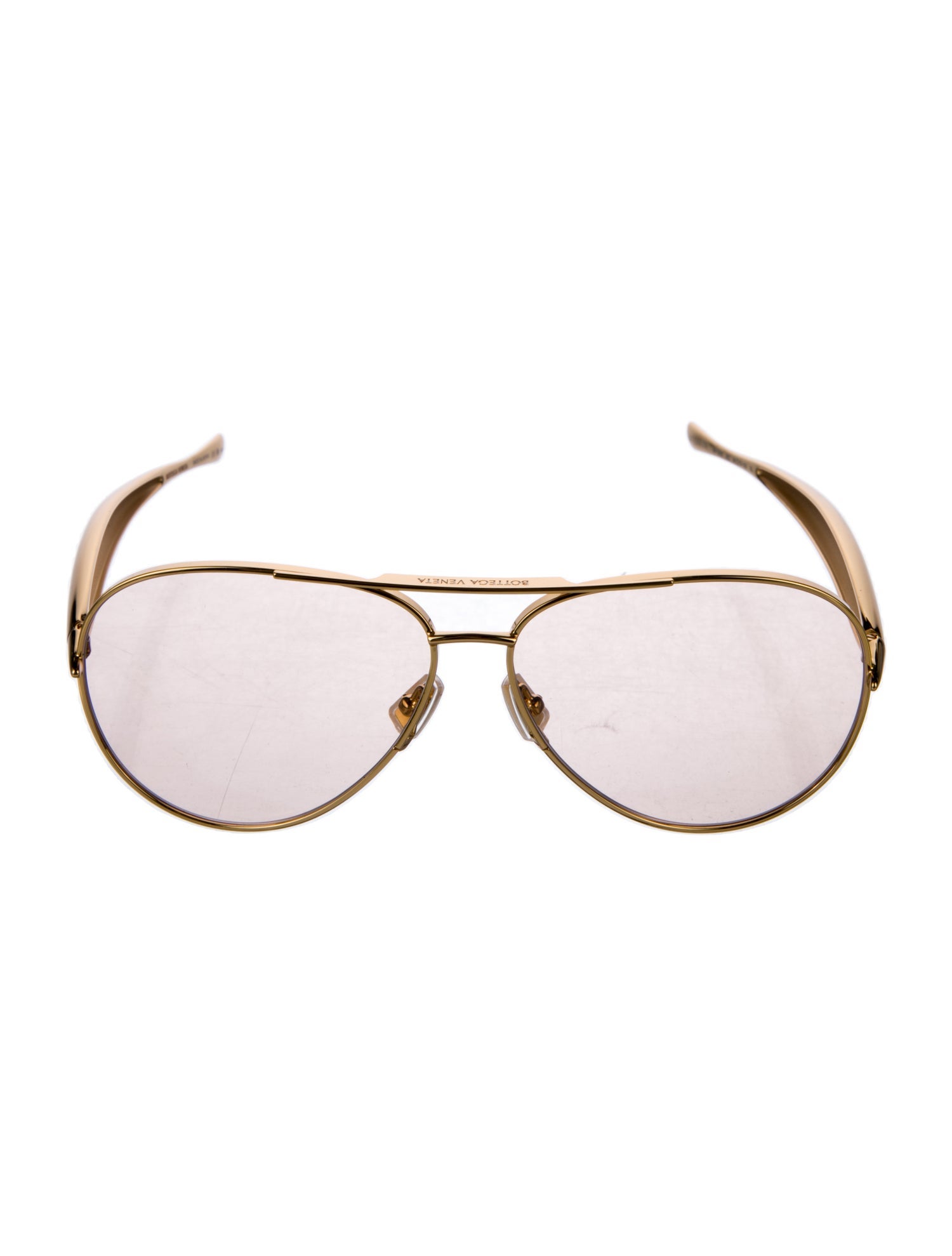Bottega Veneta Aviator Tinted Sunglasses