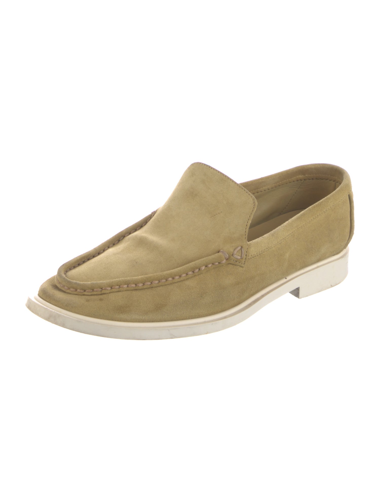Bottega Veneta Intrecciato Weave Suede Loafers
