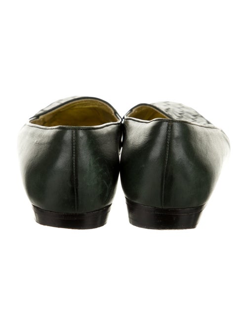 Bottega Veneta Intrecciato Weave Leather Flats