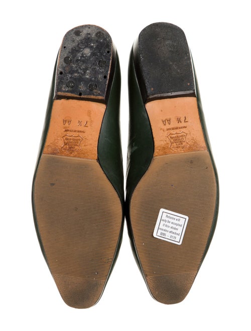 Bottega Veneta Intrecciato Weave Leather Flats
