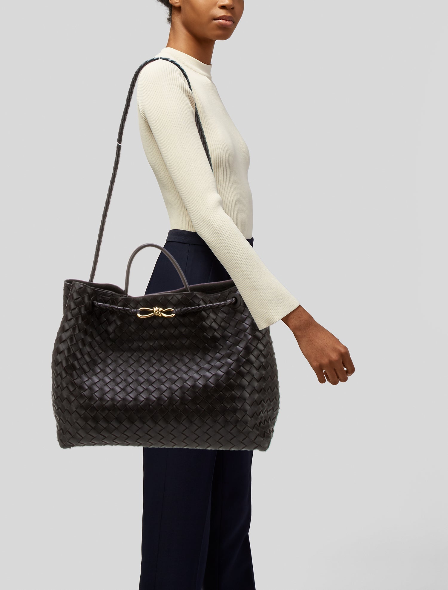 Bottega Veneta Intrecciato Messenger Bag