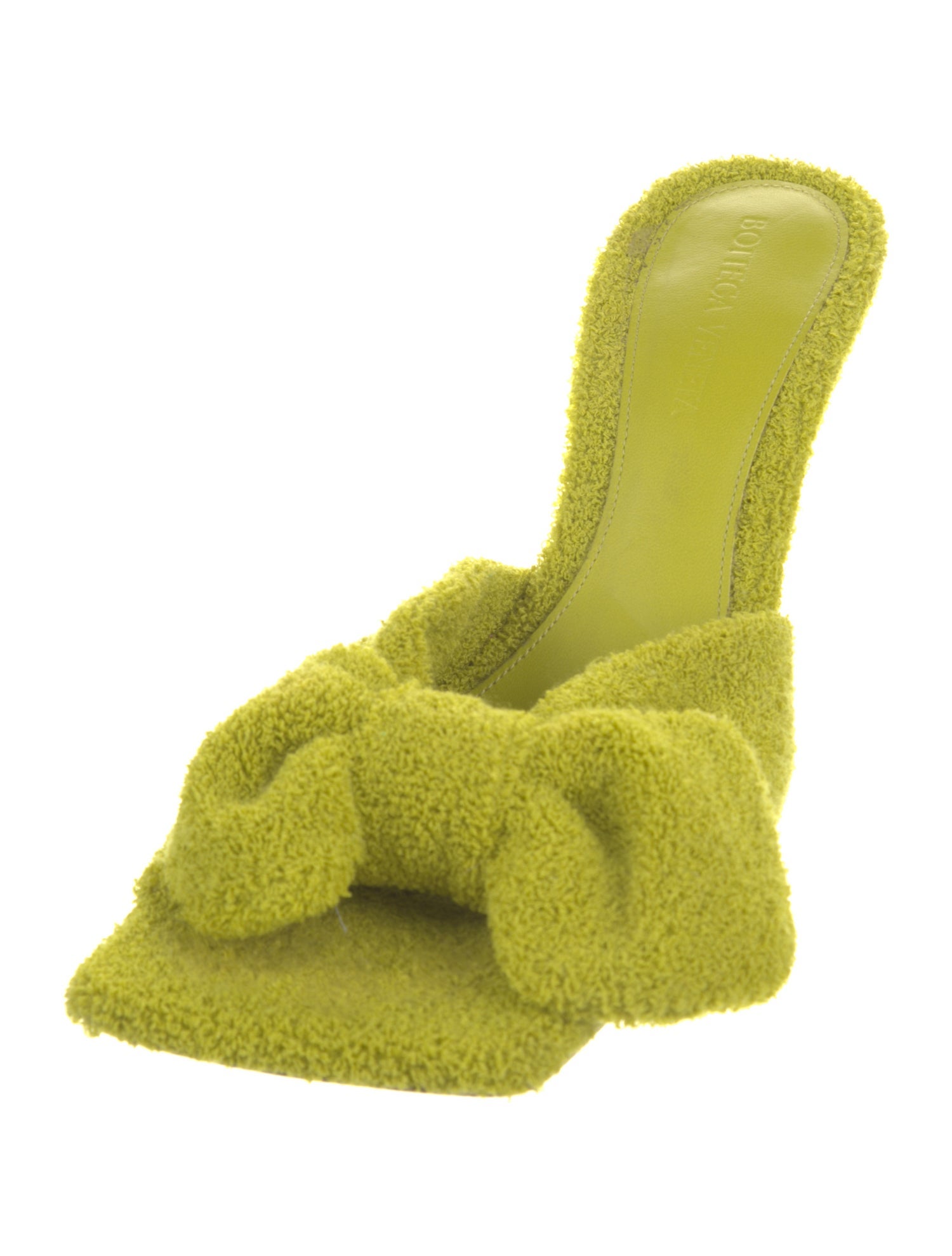 Bottega Veneta Terry Cloth Bow Accents Espadrilles