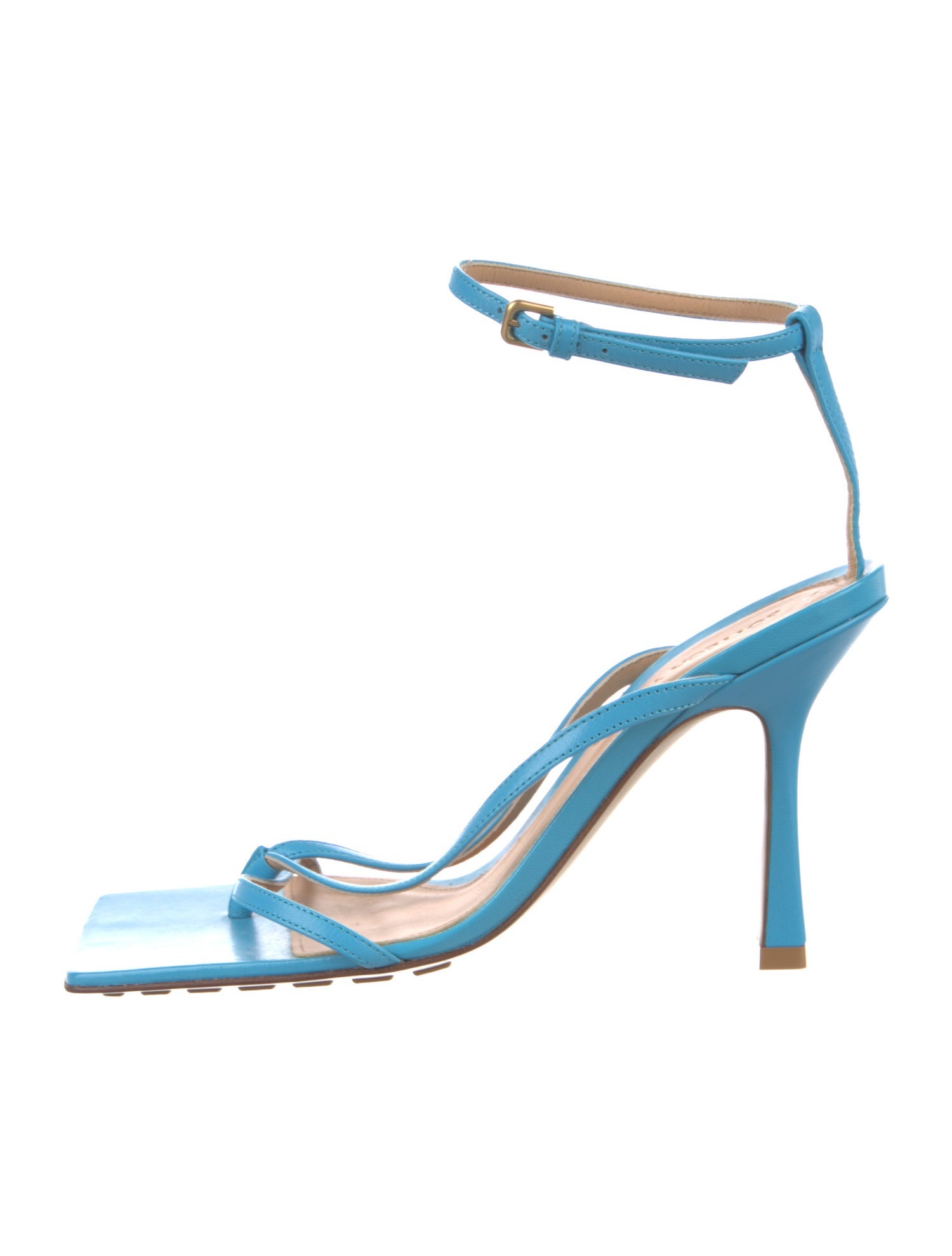 Bottega Veneta Leather Slingback Sandals