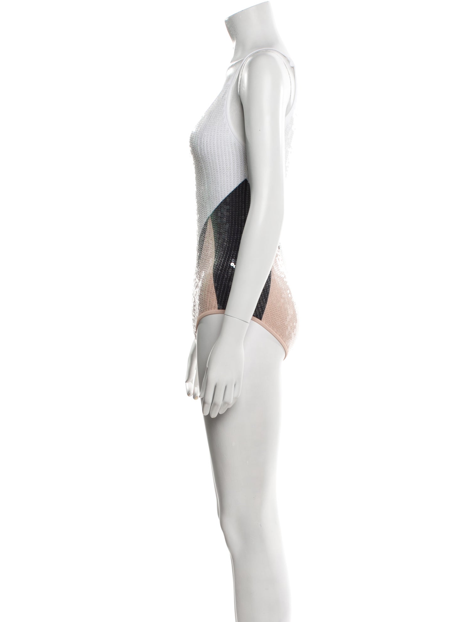 Bottega Veneta Sequin Printed Bodysuit