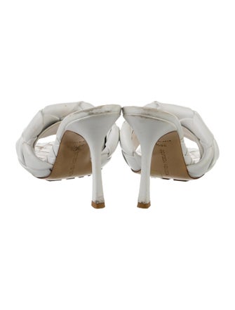 Bottega Veneta Intrecciato Weave Leather Slides