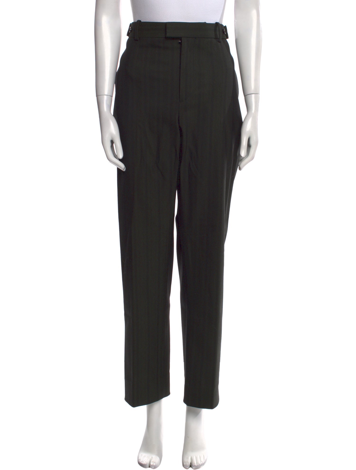 Bottega Veneta Wool Straight Leg Pants