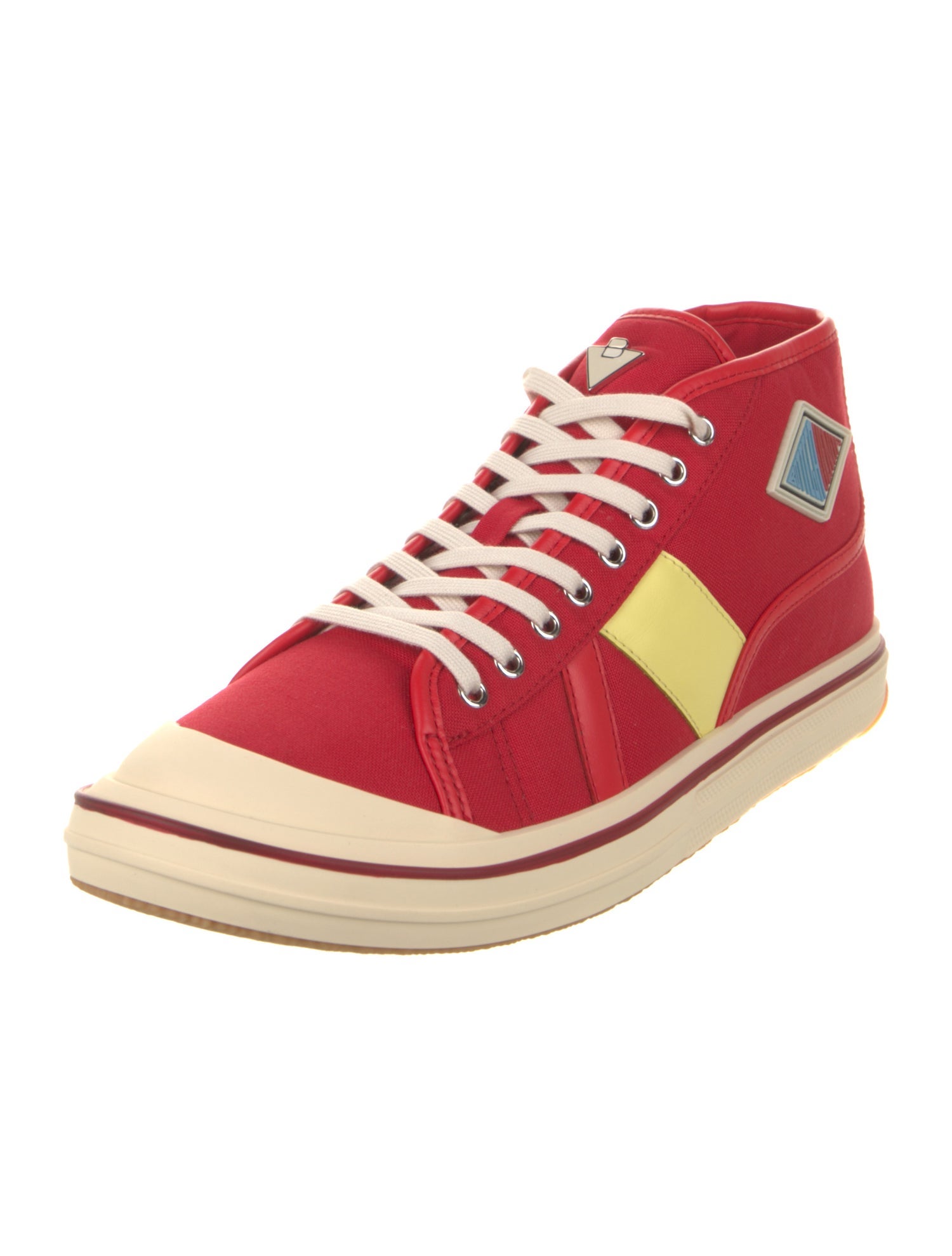 Bottega Veneta Canvas Printed Sneakers