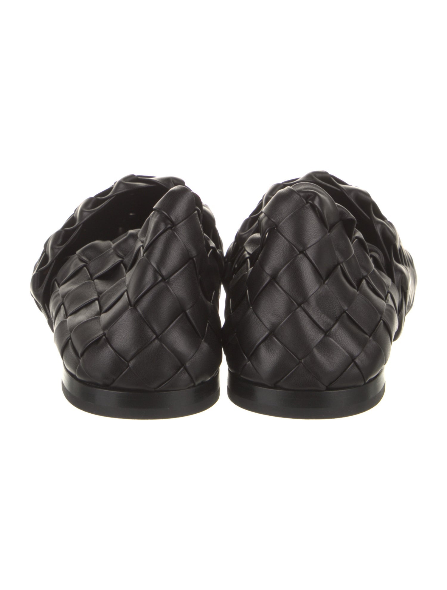 Bottega Veneta Intrecciato Weave Leather Dress Loafers