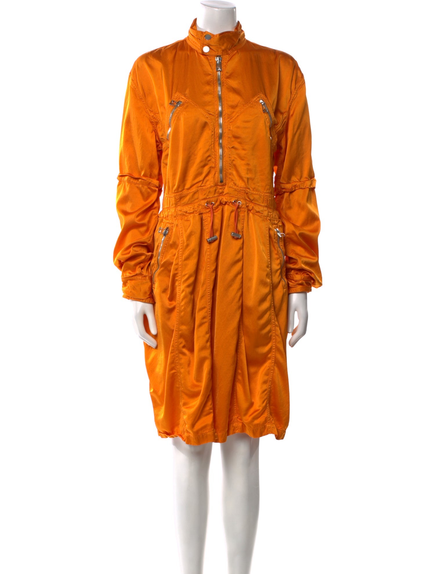 Bottega Veneta Mock Neck Mini Dress