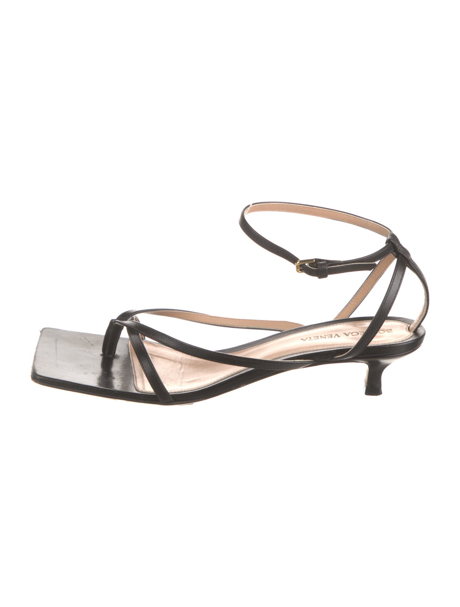 Bottega Veneta Leather Sandals