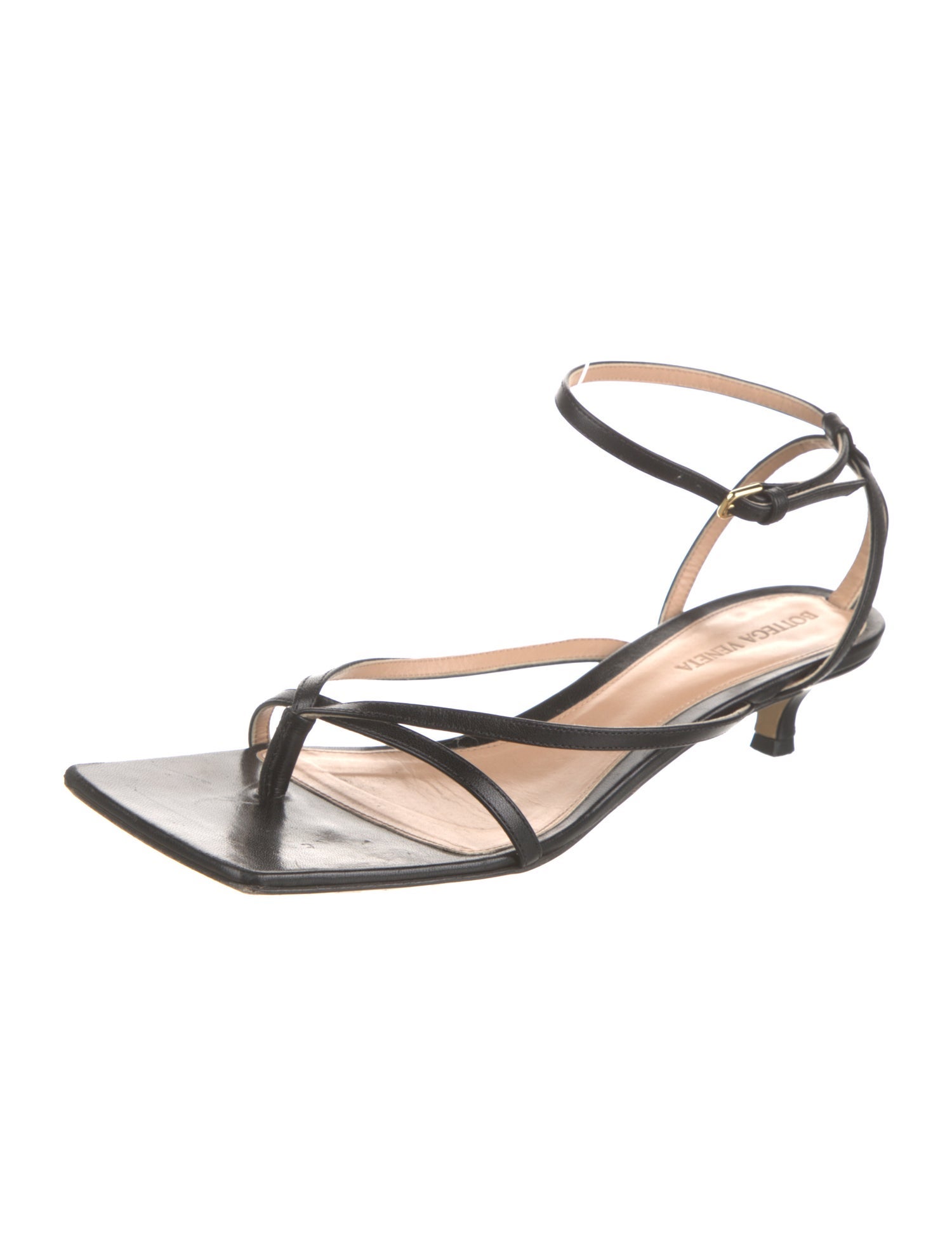 Bottega Veneta Leather Sandals
