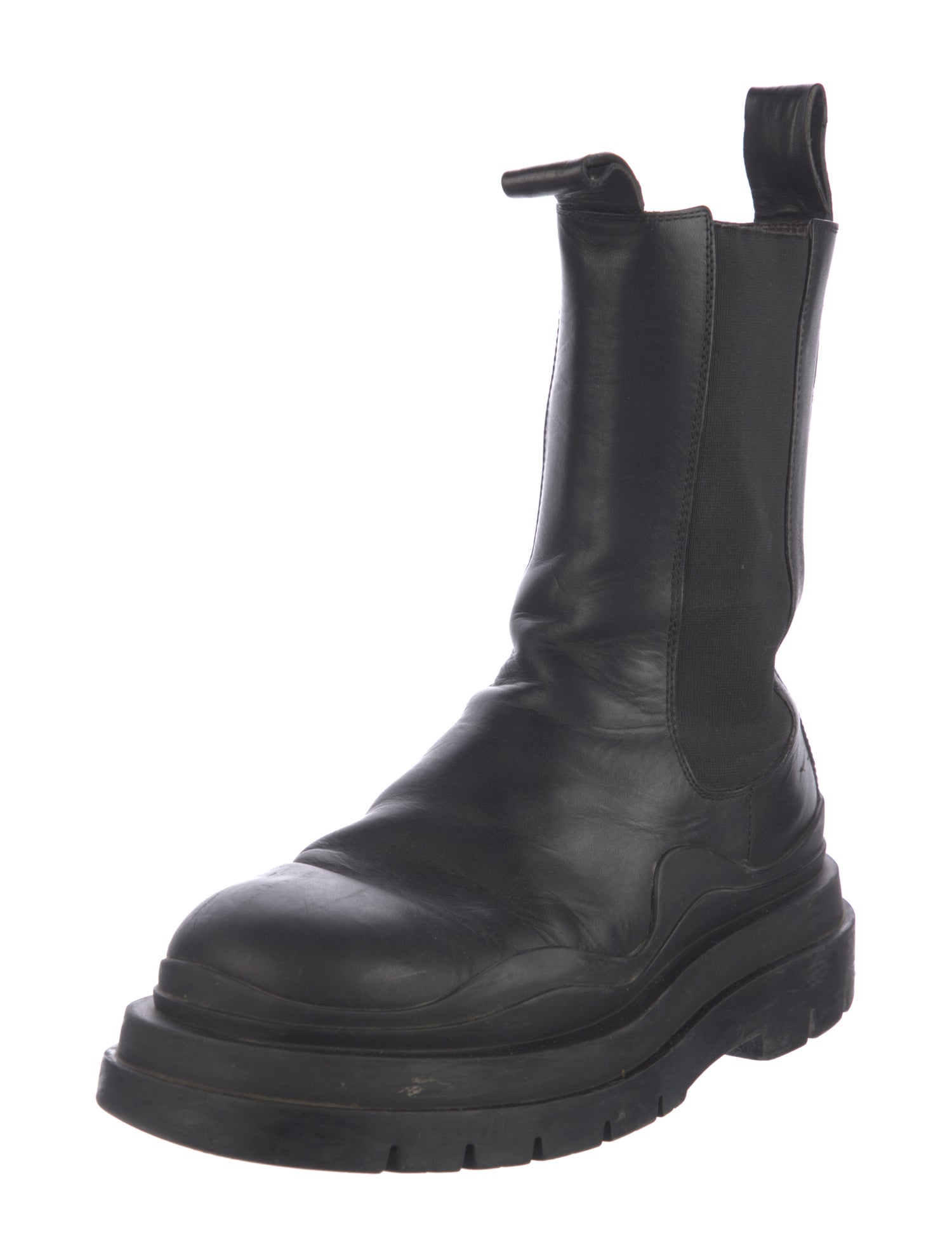 Bottega Veneta Leather Chelsea Boots