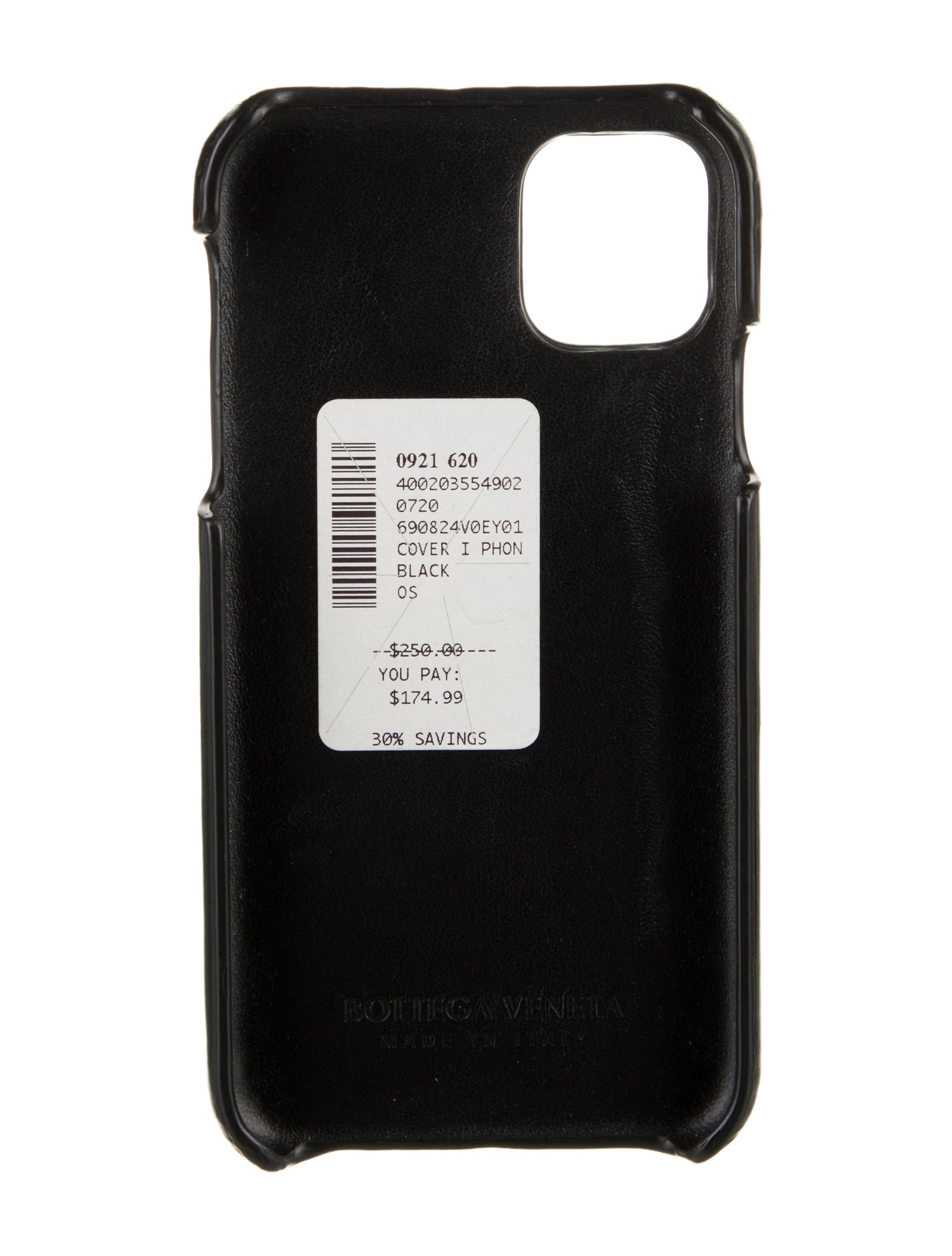 Bottega Veneta Solid Iphone Case
