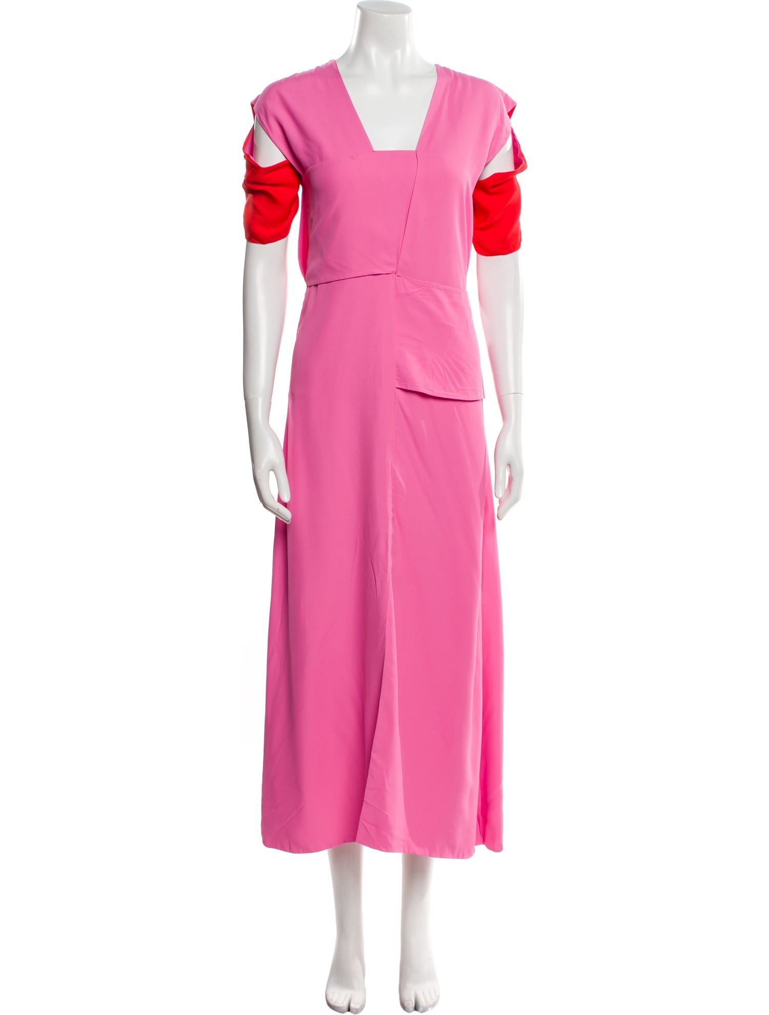 Bottega Veneta Square Neckline Long Dress w/ Tags