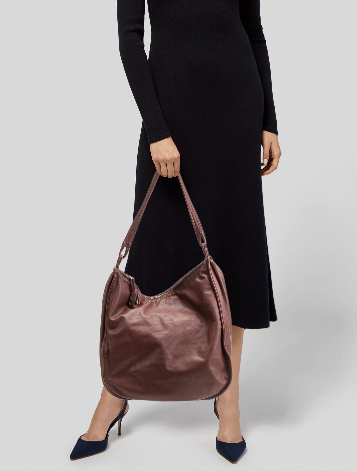 Bottega Veneta Leather Hobo