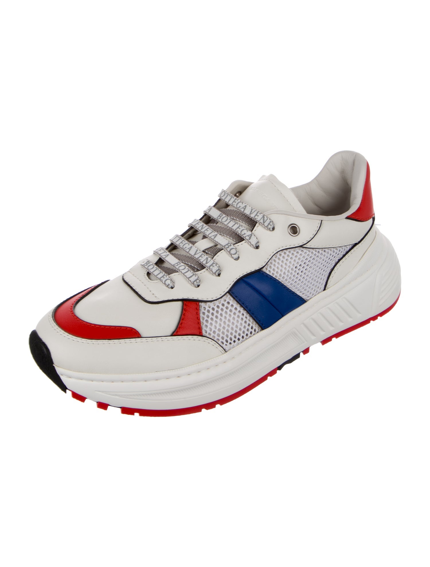 Bottega Veneta Leather Printed Sneakers