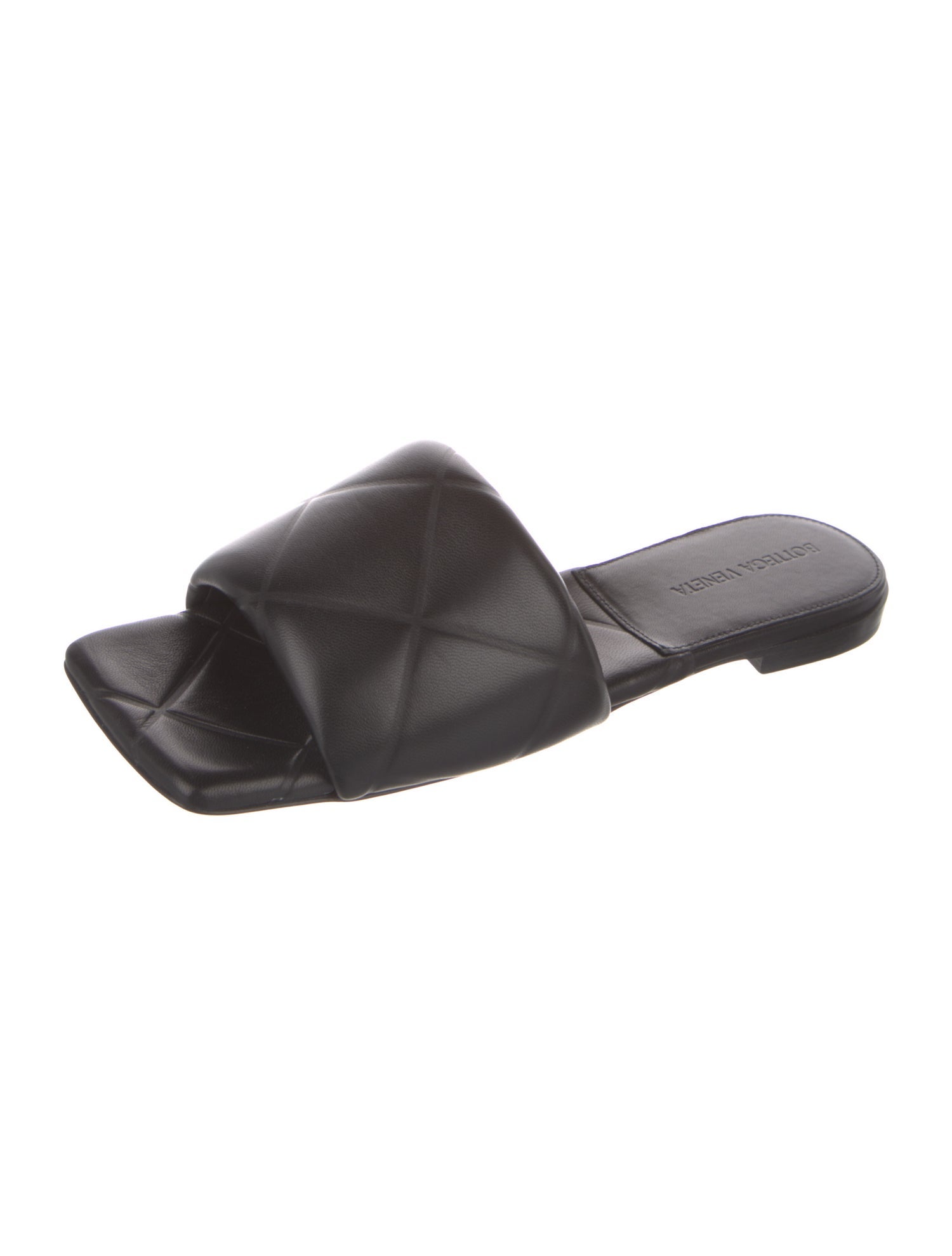 Bottega Veneta Leather Slides