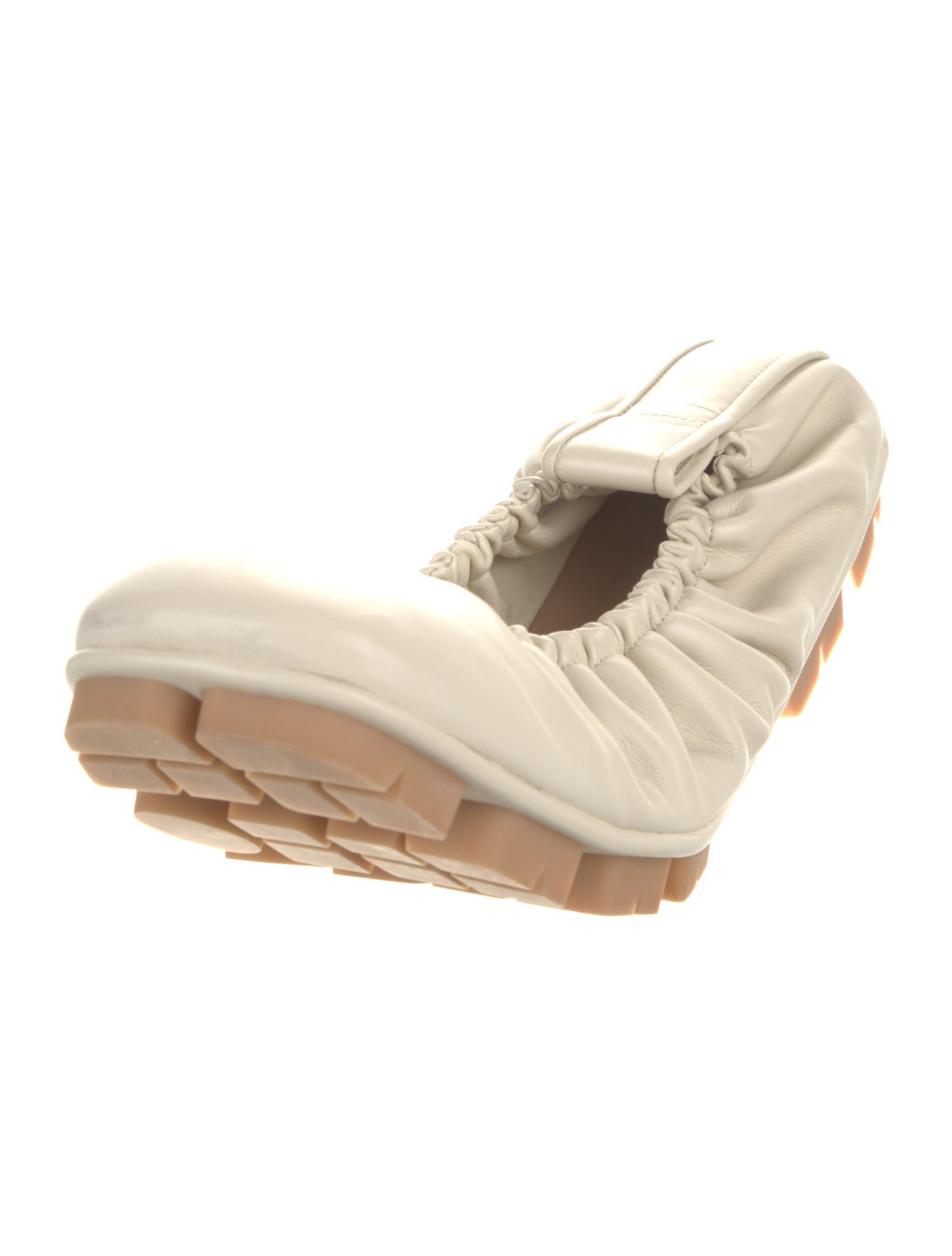 Bottega Veneta Leather Ballet Flats