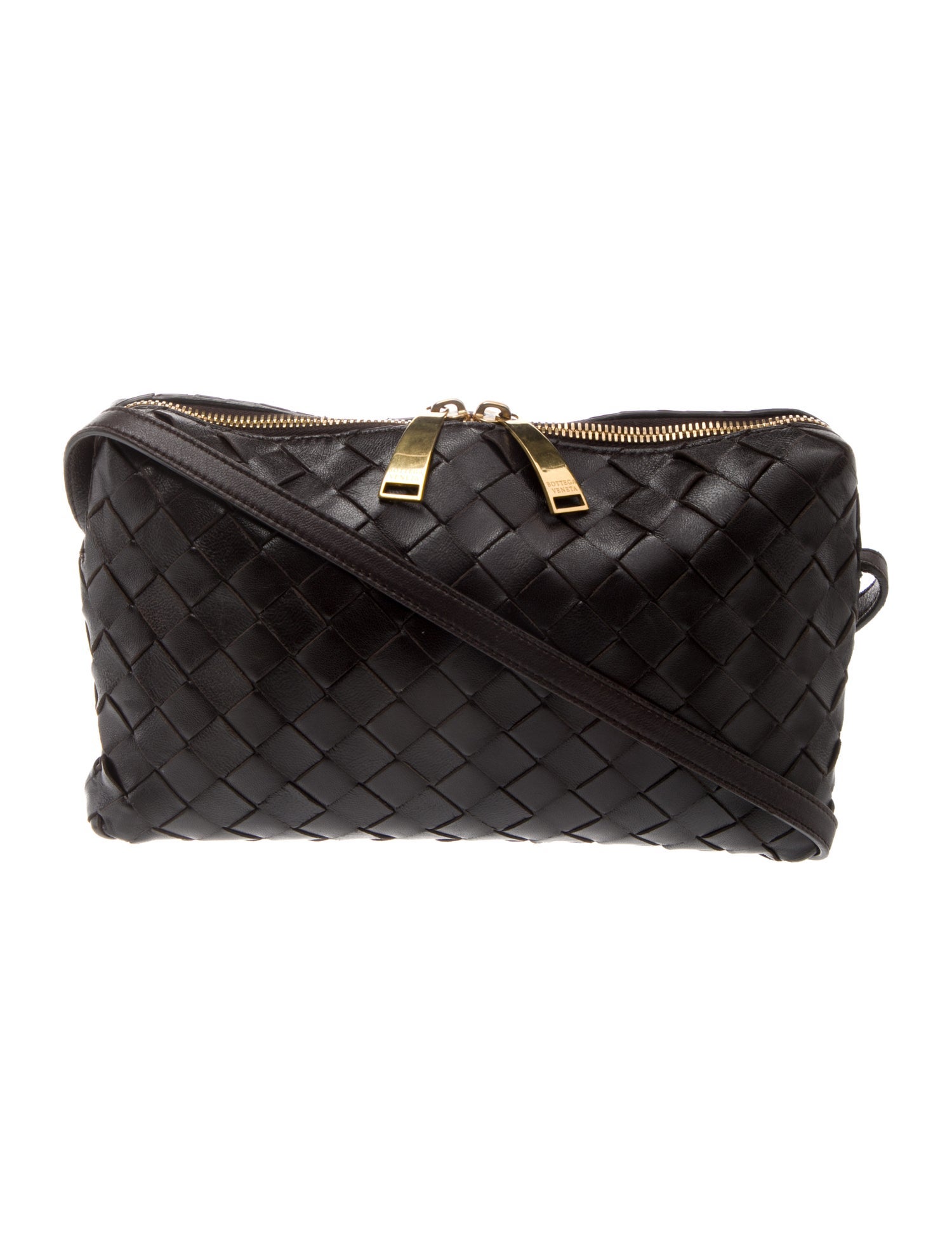 Bottega Veneta Intrecciato Messenger Bag Small