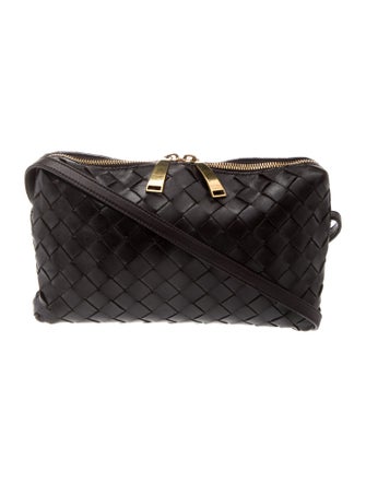 Bottega Veneta Intrecciato Messenger Bag Small