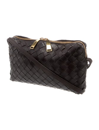 Bottega Veneta Intrecciato Messenger Bag Small