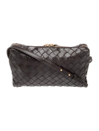 Bottega Veneta Intrecciato Messenger Bag Small