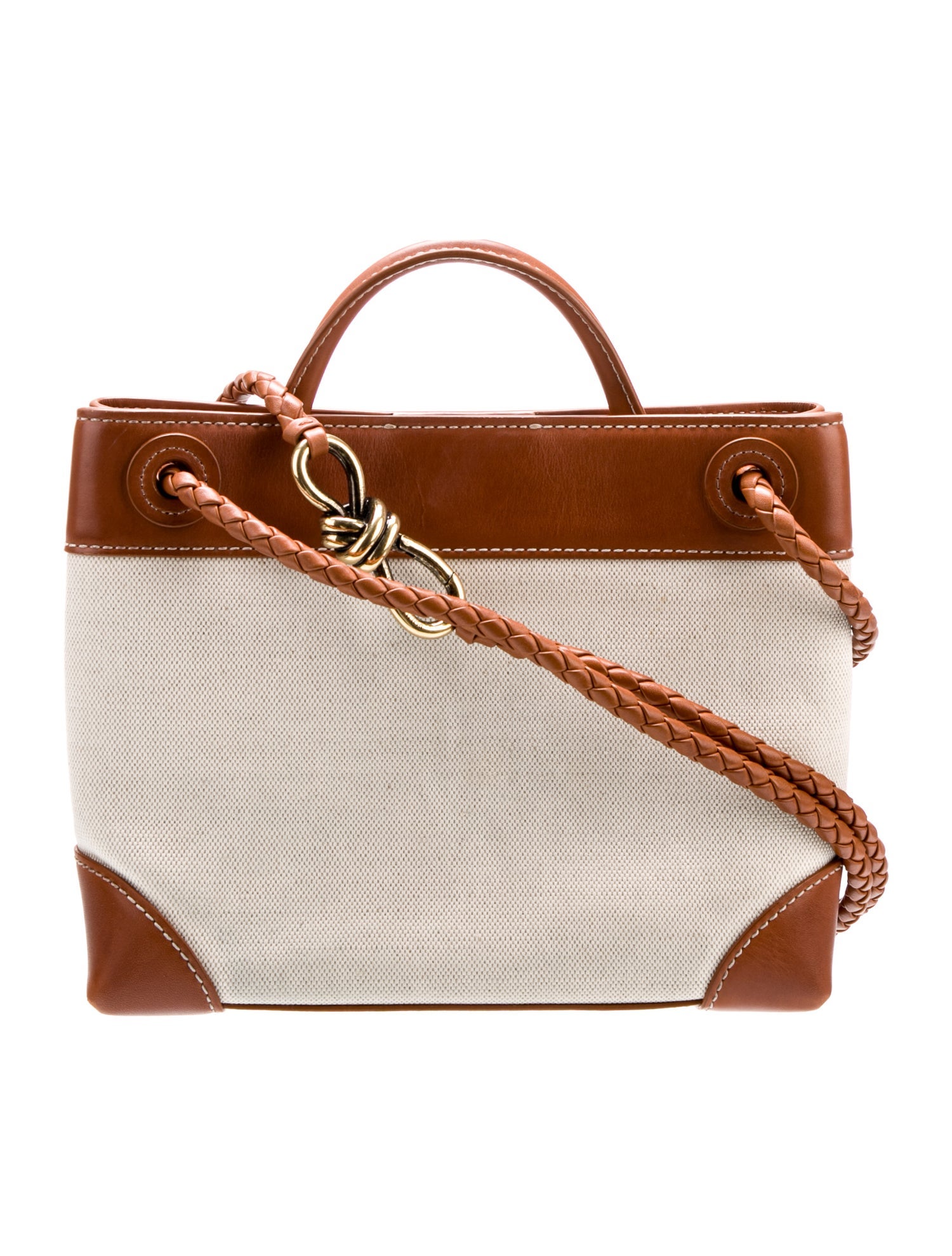 Bottega Veneta Canvas Crossbody Bag