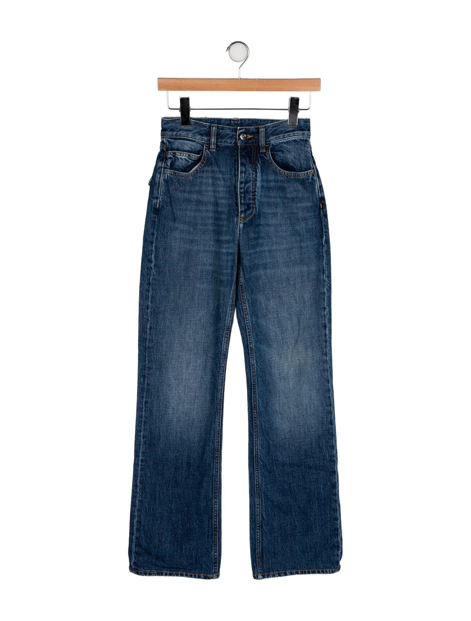 Bottega Veneta High-Rise Wide Leg Jeans