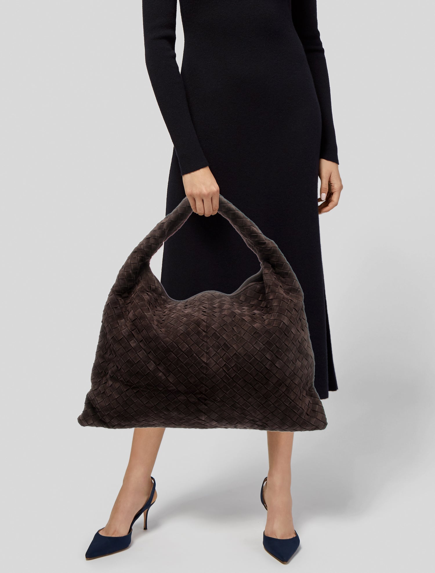 Bottega Veneta Intrecciato Veneta Hobo w/ Tags