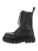 Bottega Veneta Leather Combat Boots