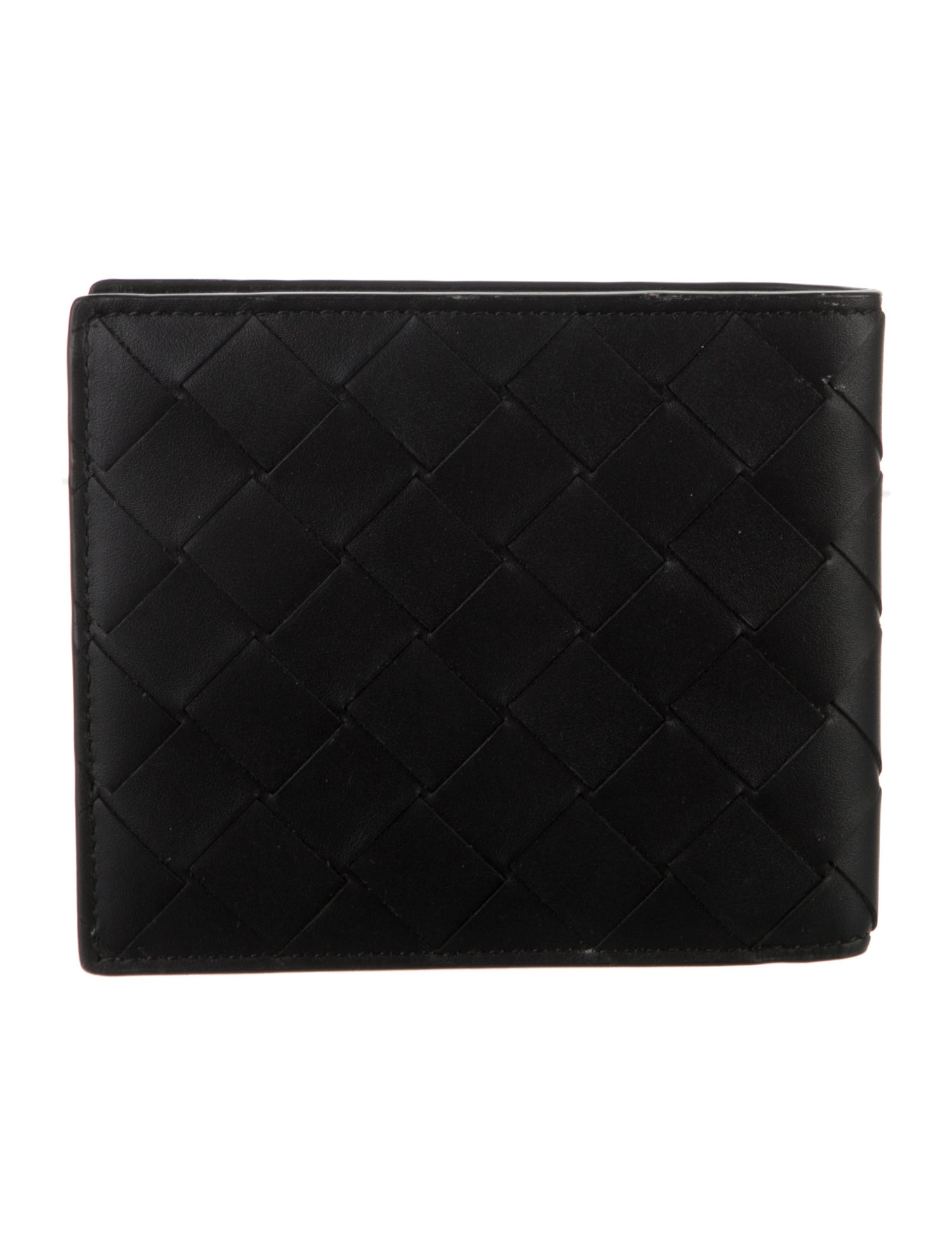 Bottega Veneta Intrecciato Weave Leather Bifold Wallet