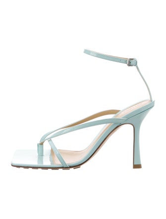 Bottega Veneta Patent Leather Sandals