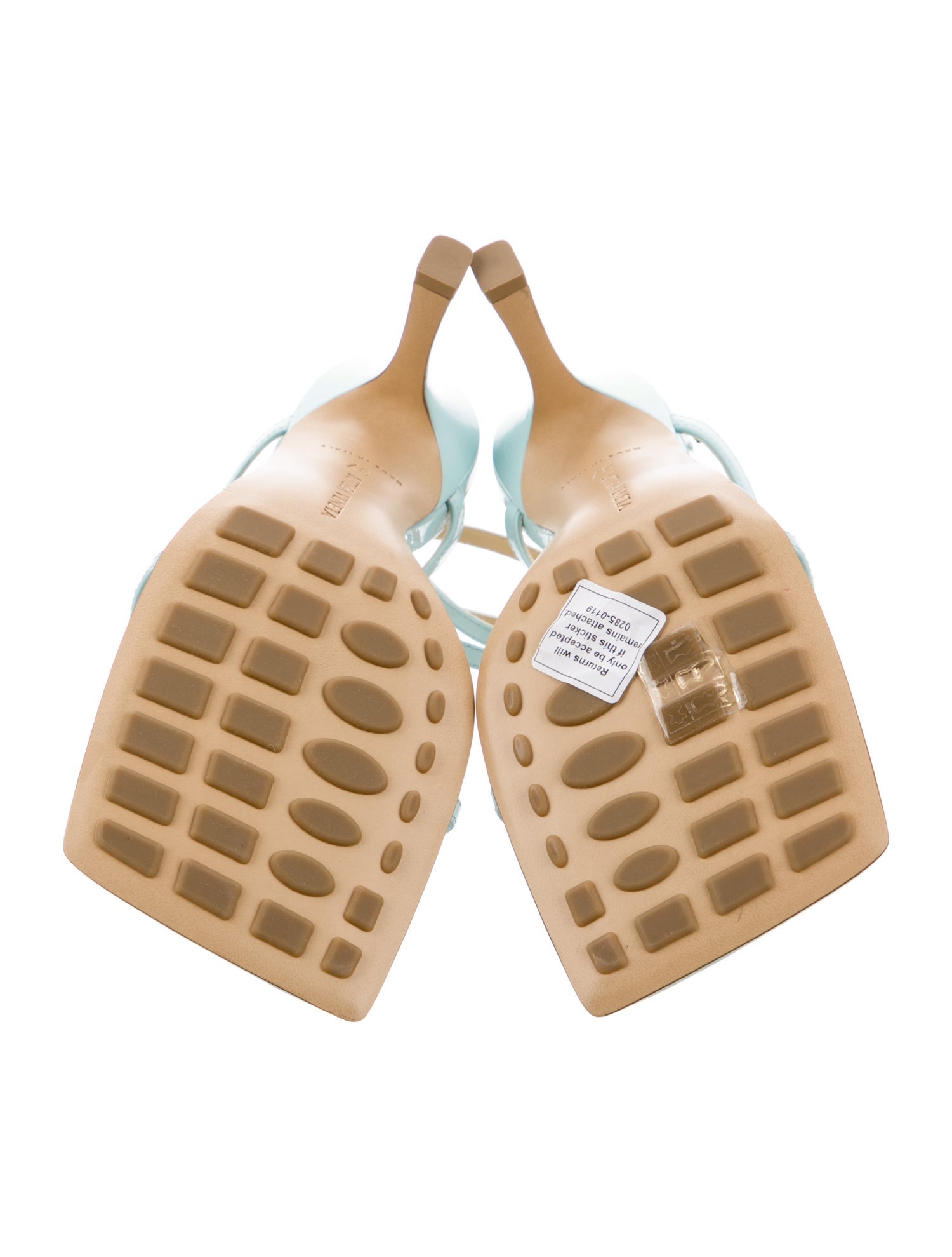 Bottega Veneta Patent Leather Sandals