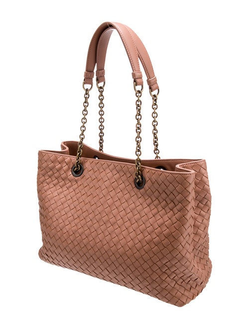 Bottega Veneta Intrecciato Chain Tote Medium