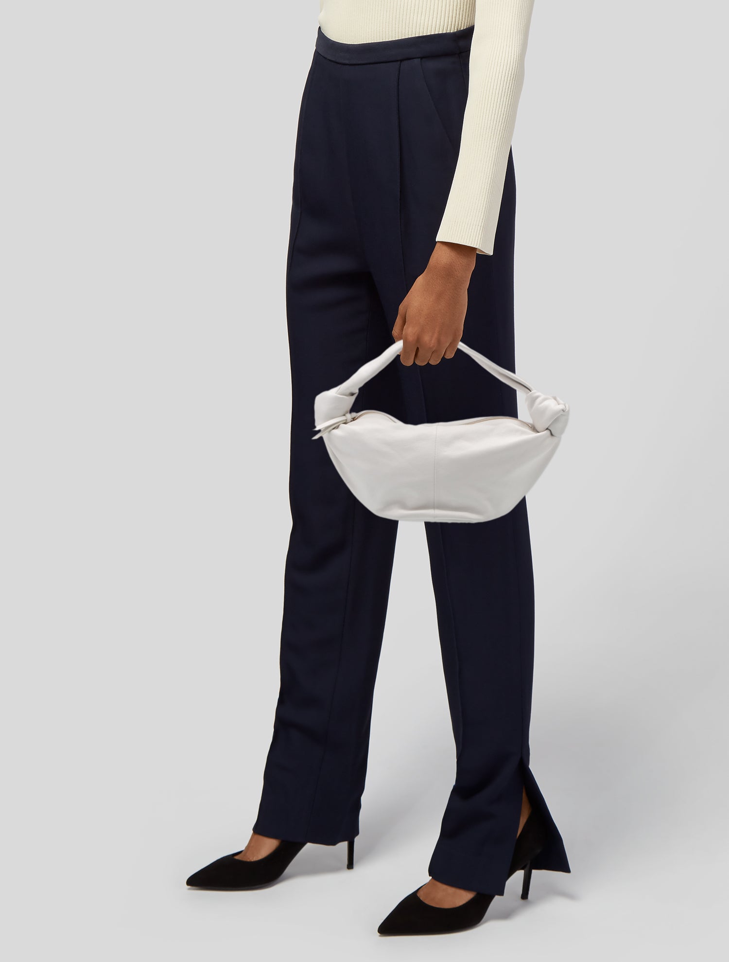 Bottega Veneta Calfskin Double Knot Mini