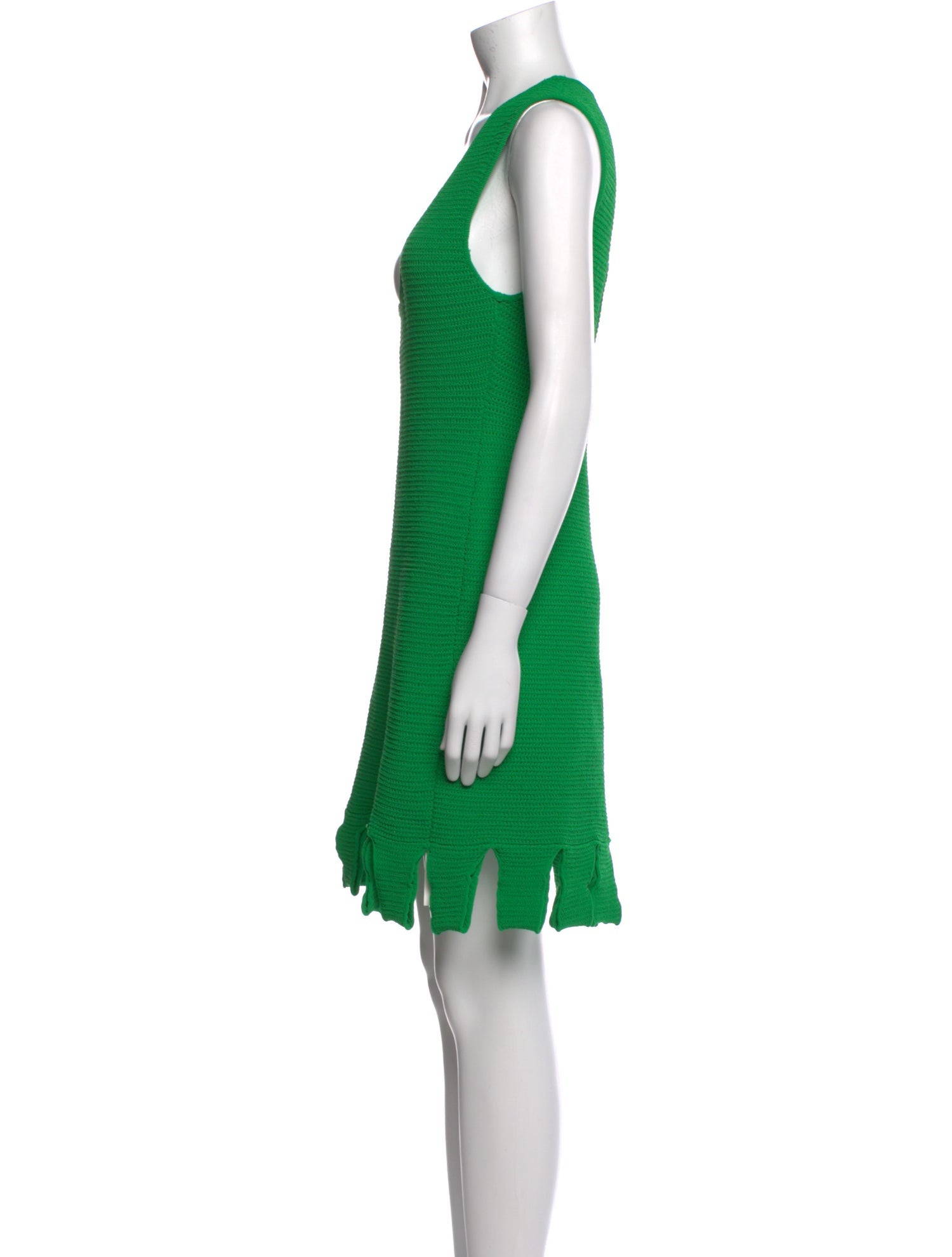 Bottega Veneta Scoop Neck Mini Dress