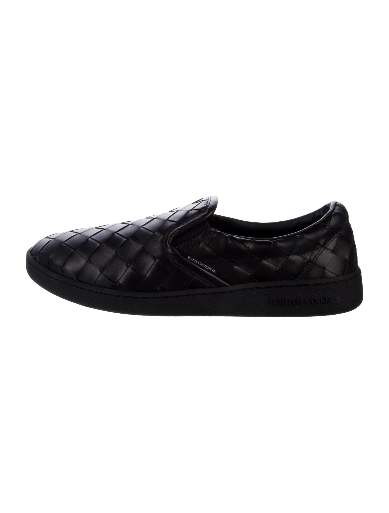 Bottega Veneta Intrecciato Weave Leather Sneakers