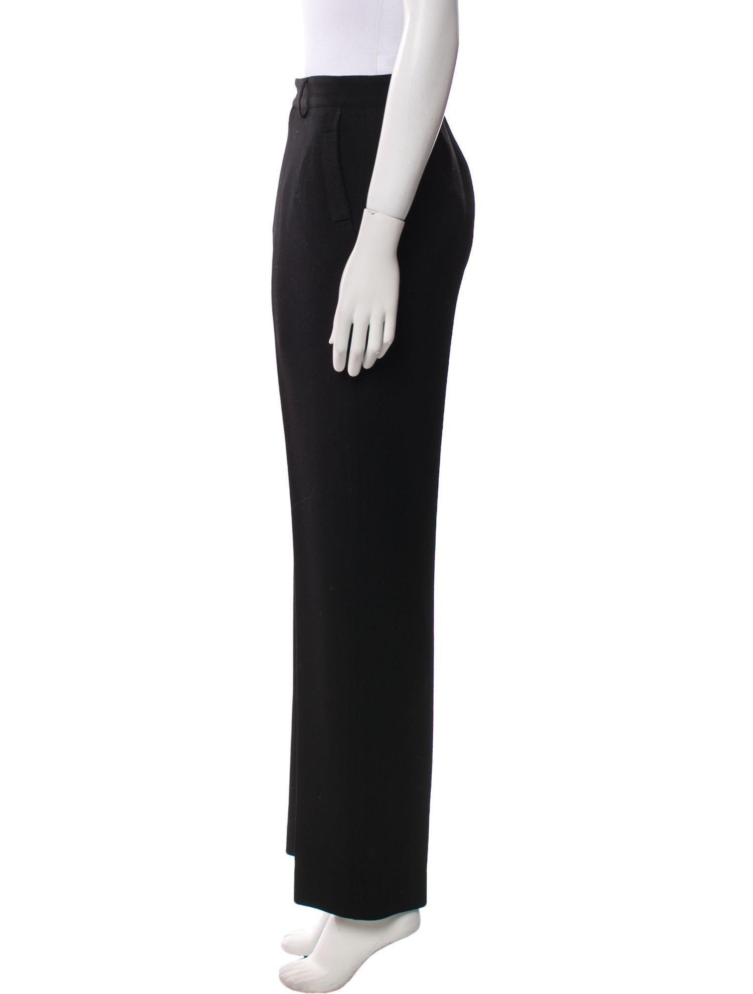 Bottega Veneta Lambskin Straight Leg Pants