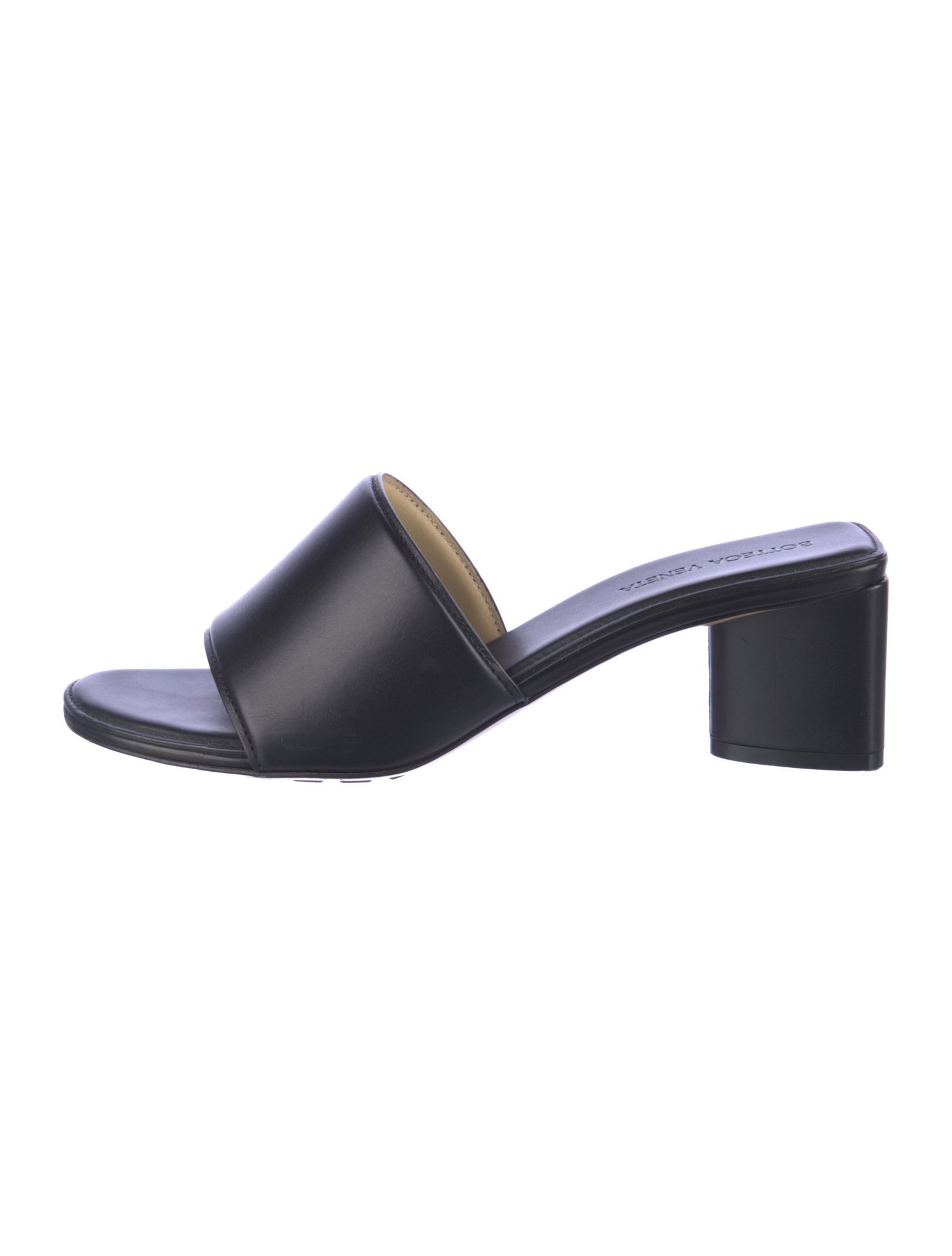 Bottega Veneta Leather Slides