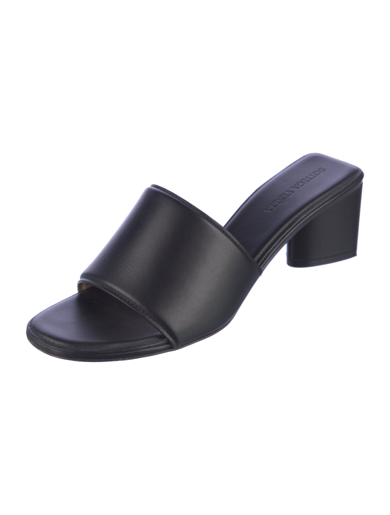 Bottega Veneta Leather Slides