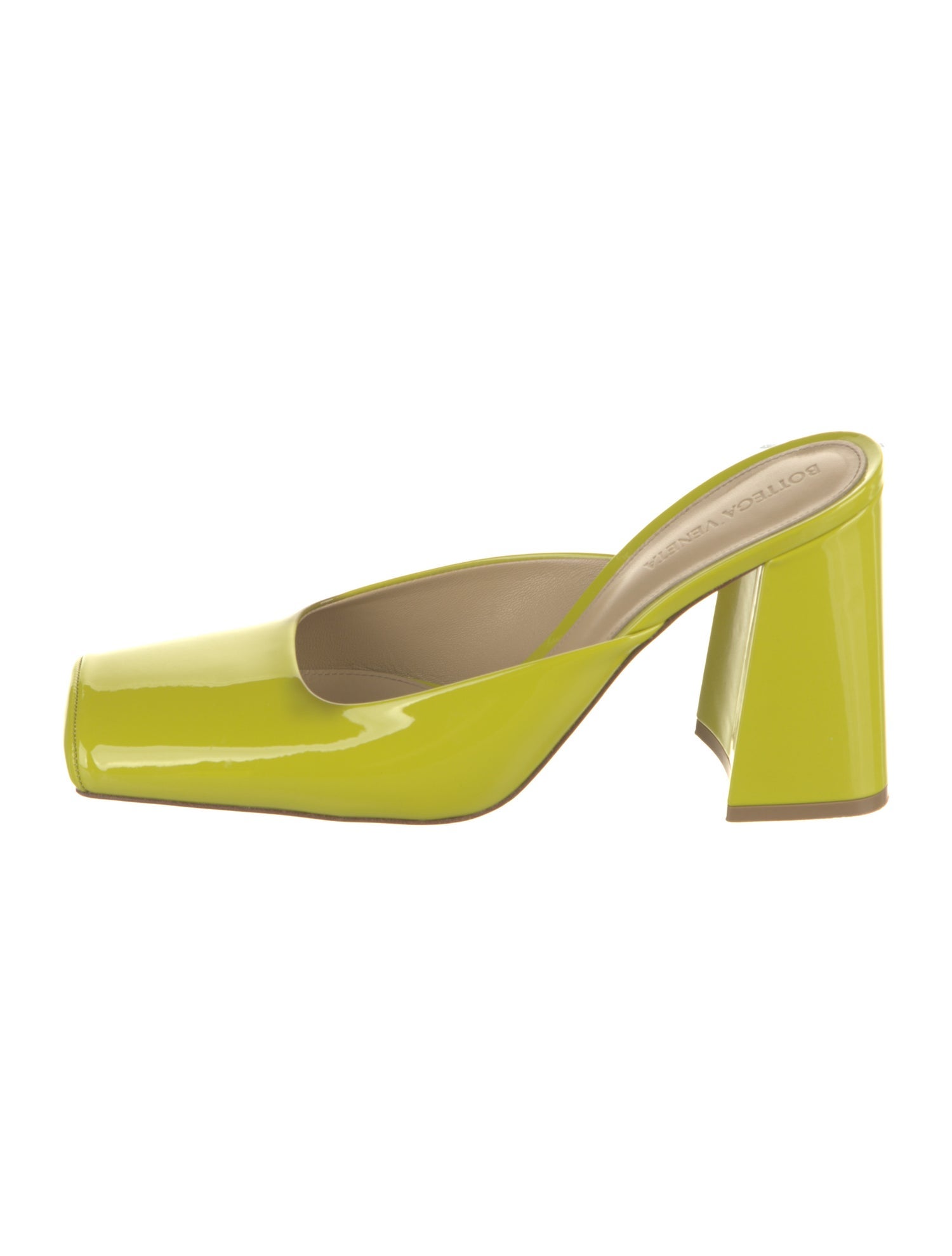 Bottega Veneta Patent Leather Mules