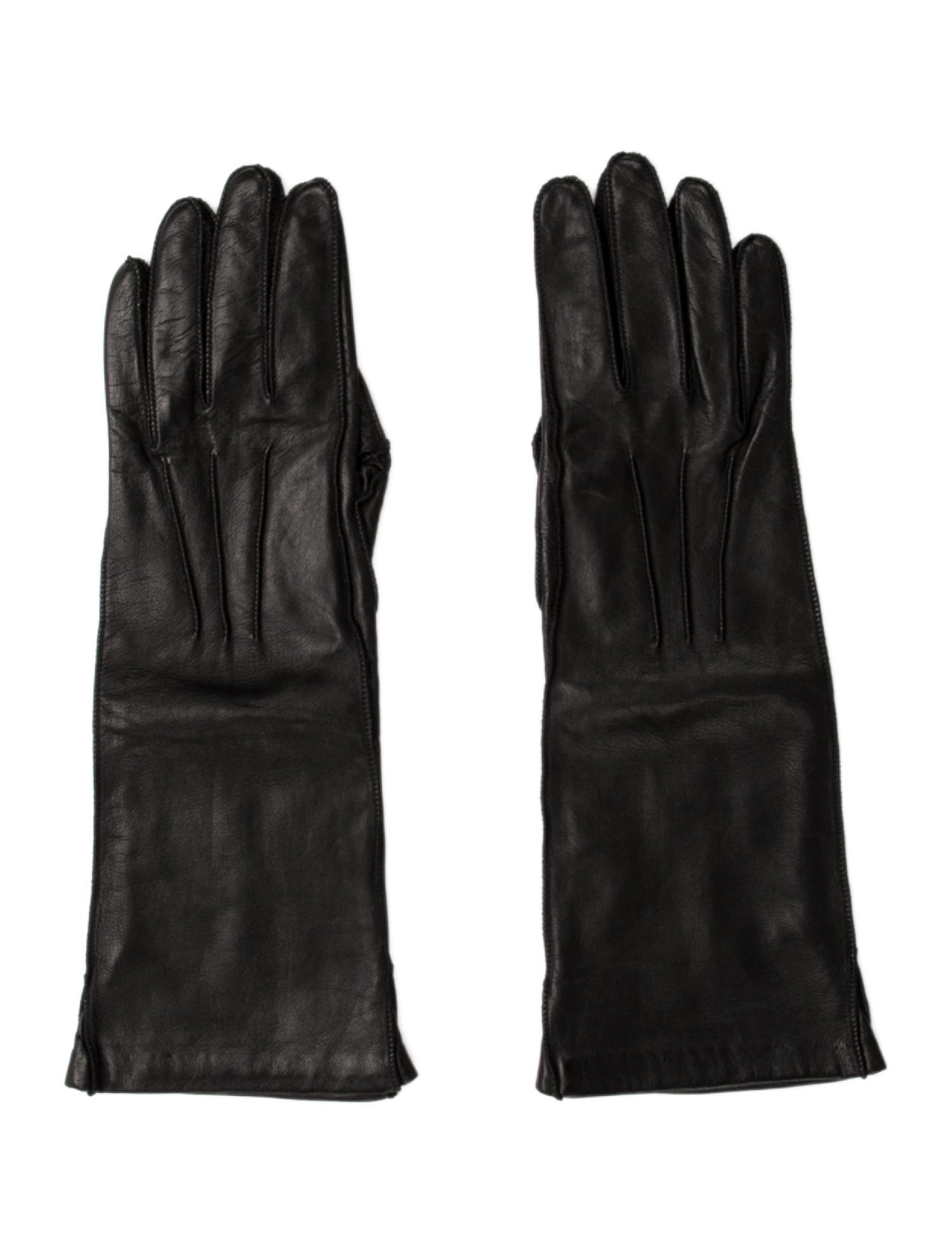 Bottega Veneta Leather Winter Gloves