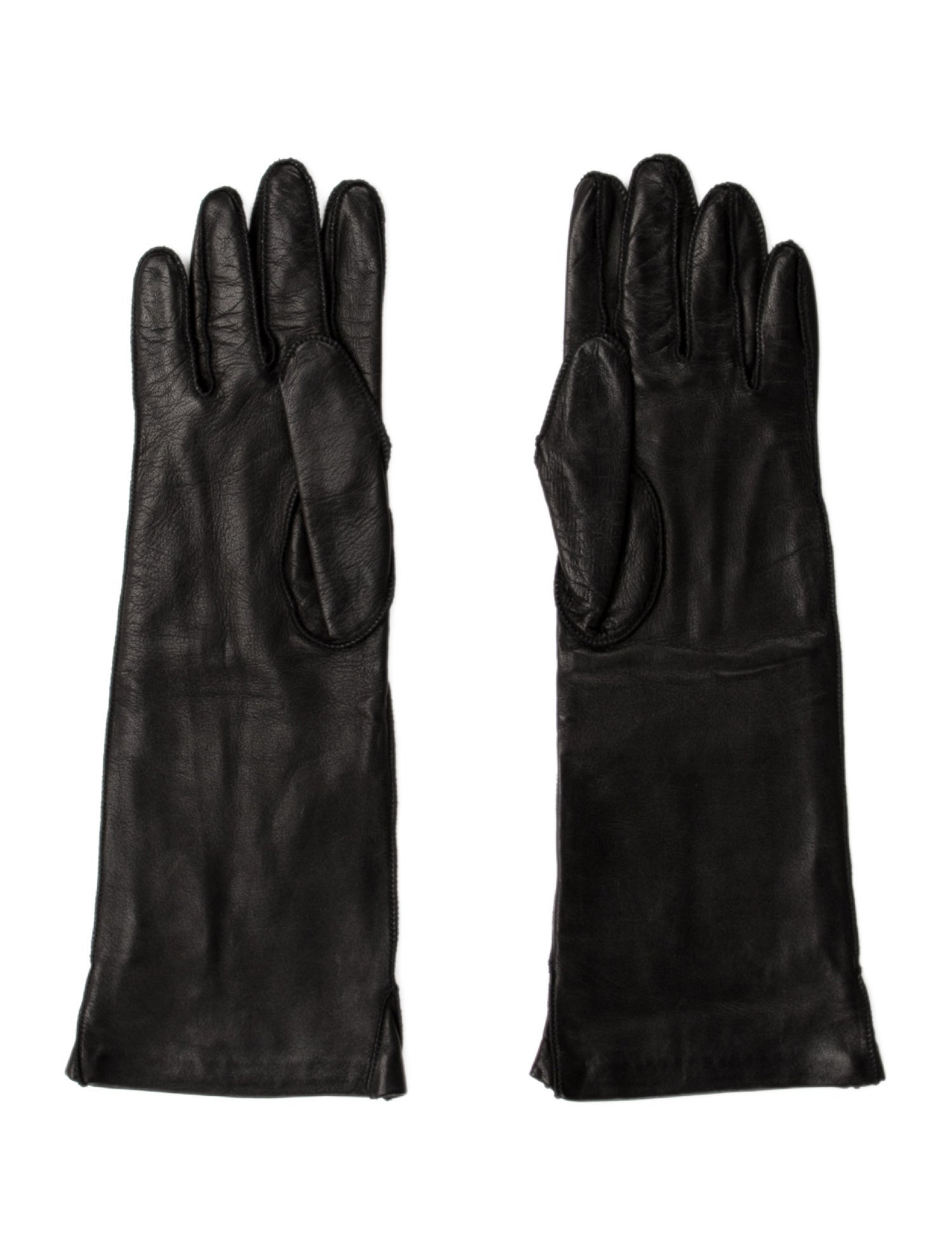 Bottega Veneta Leather Winter Gloves