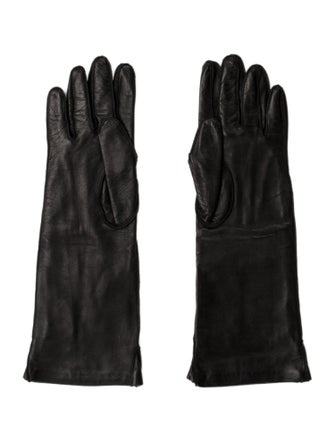 Bottega Veneta Leather Winter Gloves