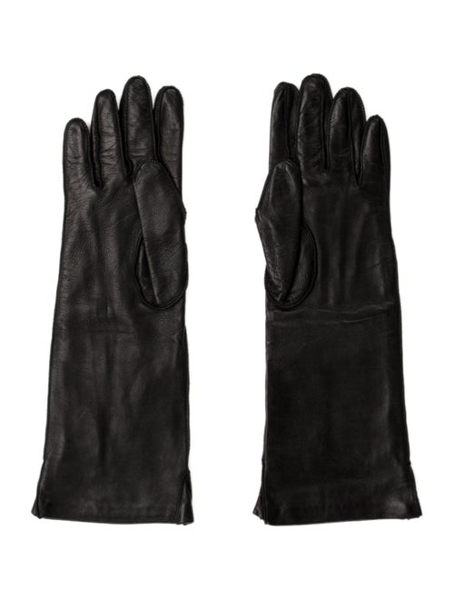 Bottega Veneta Leather Winter Gloves