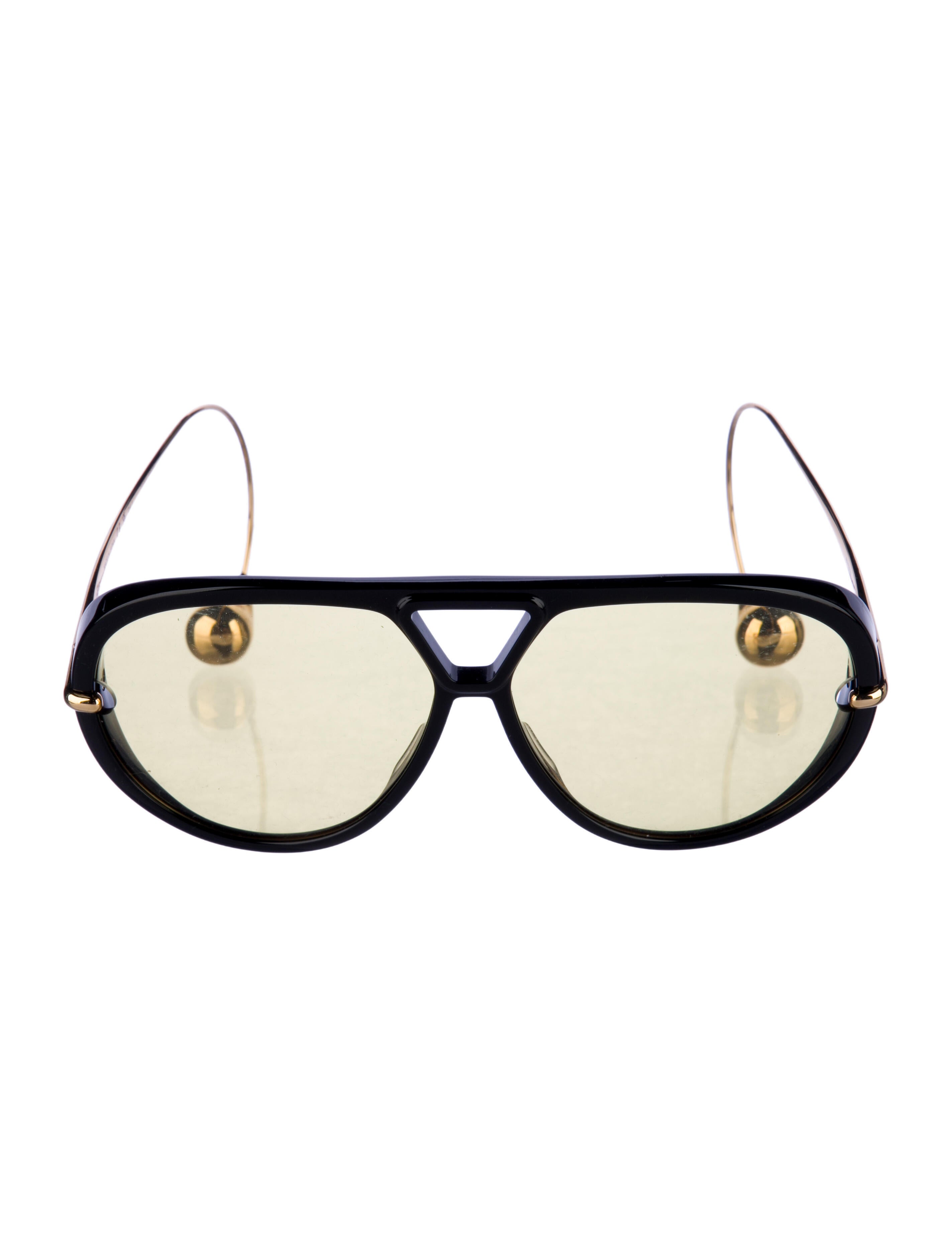 Bottega Veneta Drop Aviator Aviator Sunglasses