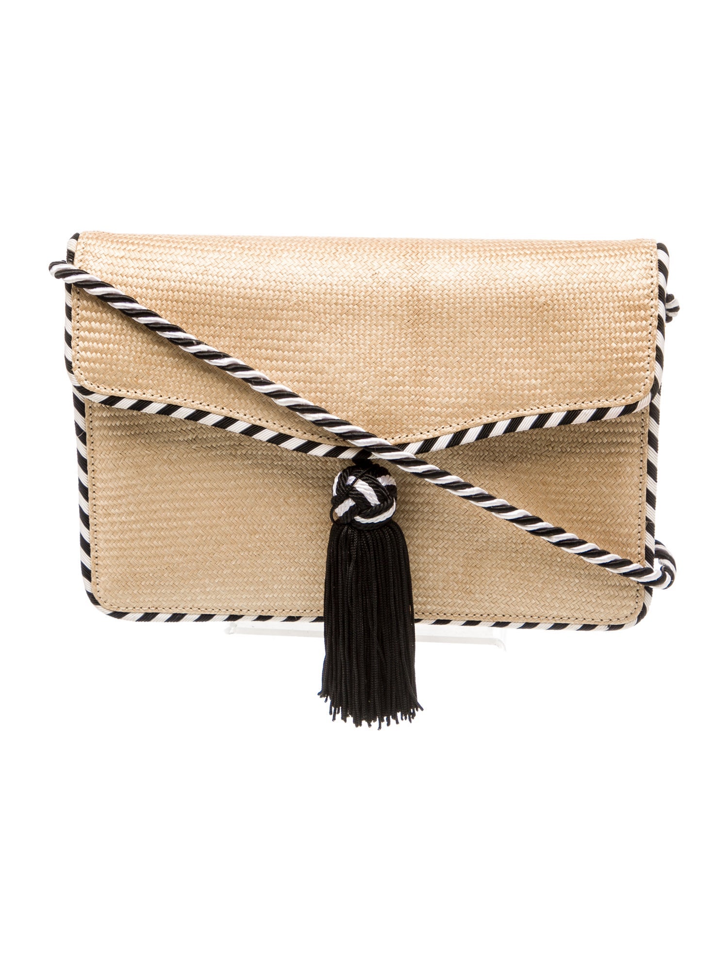 Bottega Veneta Straw Shoulder Bag Vintage