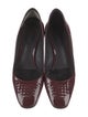 Bottega Veneta Intrecciato Weave Patent Leather Pumps