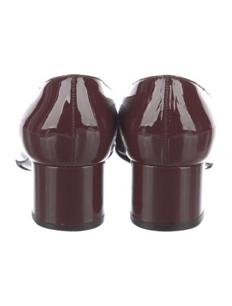 Bottega Veneta Intrecciato Weave Patent Leather Pumps